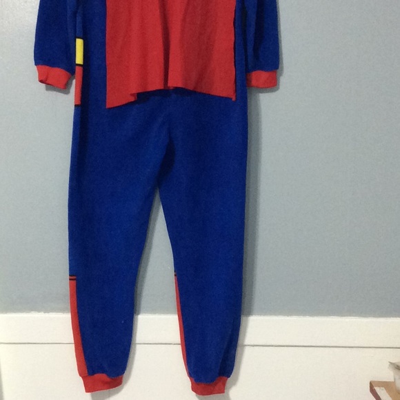 DC Comics New Adult Superman Costume Lounge Sz M - Picture 5 of 7